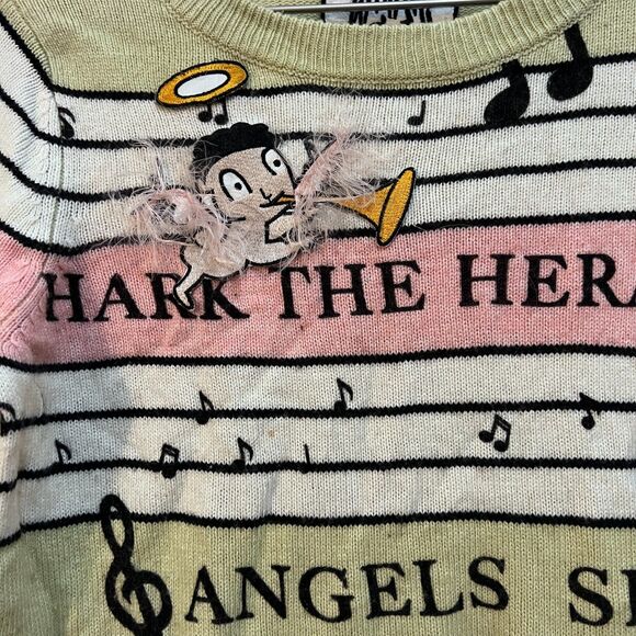 Whoopi Goldberg Hark the Herald Angels Sing Ugly Christmas Sweater - Picture 6 of 11